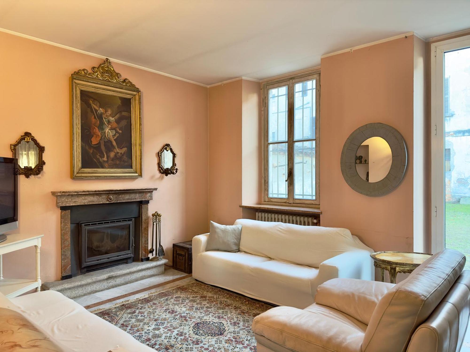Affascinante Casale Brambilla Vicino Pavia Villa San Zenone al Po ภายนอก รูปภาพ